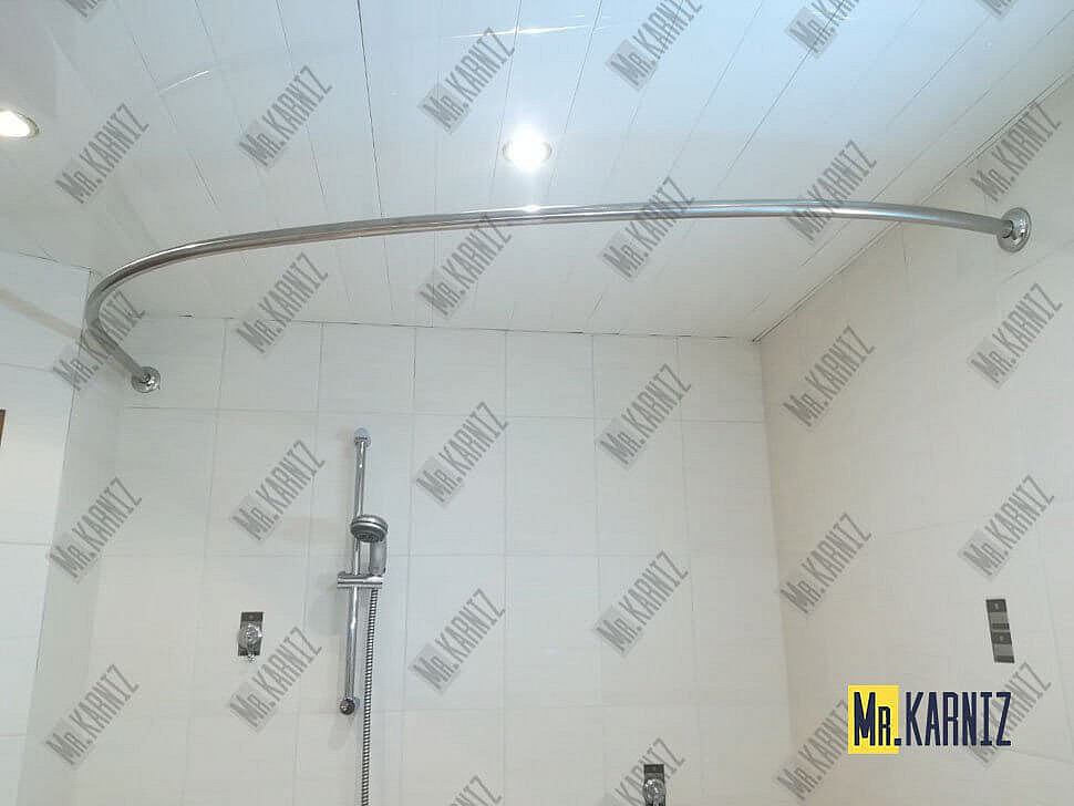 Карниз для ванны Aquatika Альтея 180х120 Усиленный 25 мм MrKARNIZ фото 8