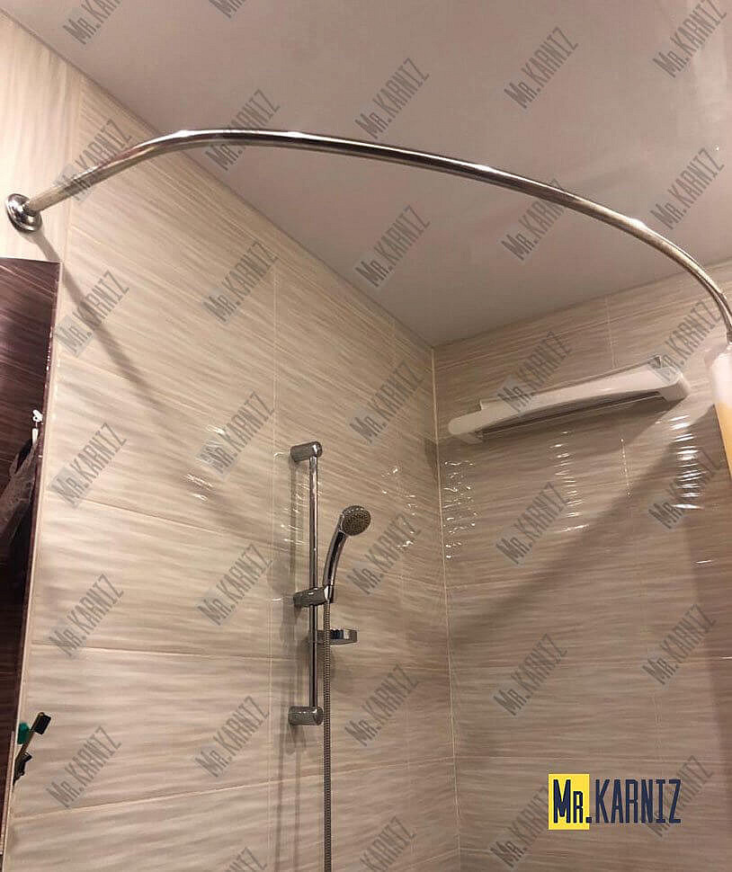 Карниз для ванны Aquatika Акварама 200х130 Усиленный 20 мм MrKARNIZ фото 12
