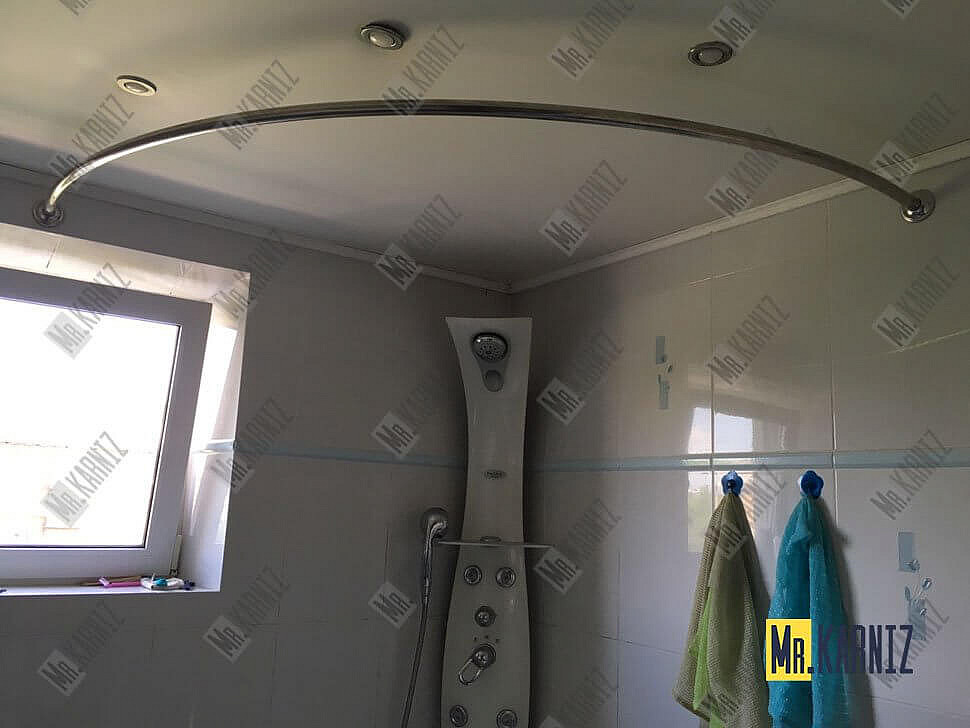 Карниз для ванны EvaGold OLB-826 угловой 150х150 Усиленный 20 мм MrKARNIZ фото 2