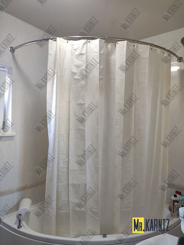 Карниз для ванны EvaGold OLB-826 угловой 150х150 Усиленный 20 мм MrKARNIZ фото 6