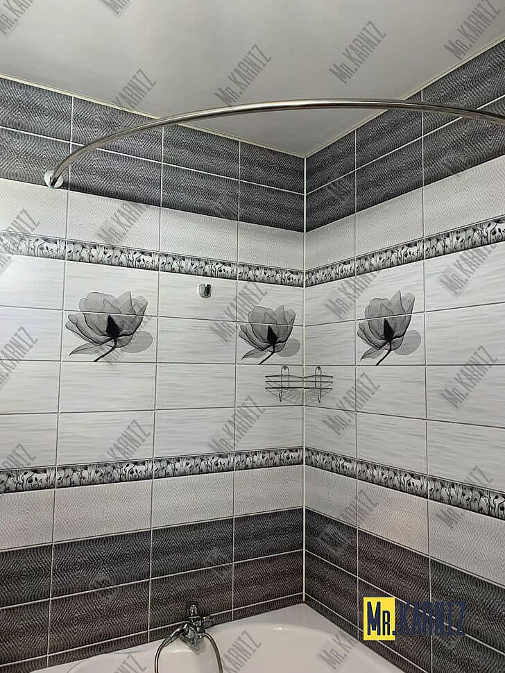Карниз для ванны EvaGold OLB-826 угловой 150х150 Усиленный 20 мм MrKARNIZ фото 10