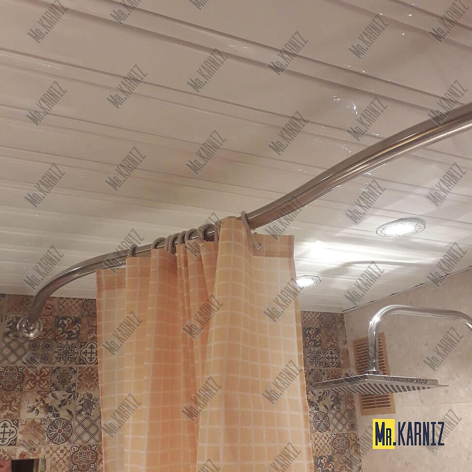 Карниз для ванны Aquanet Bellona 165х165 Усиленный 20 мм MrKARNIZ фото 2
