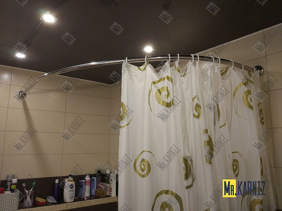 Карниз для ванны 1 MarKa Gracia Угловой 160х95 Усиленный 25 мм MrKARNIZ фото 9