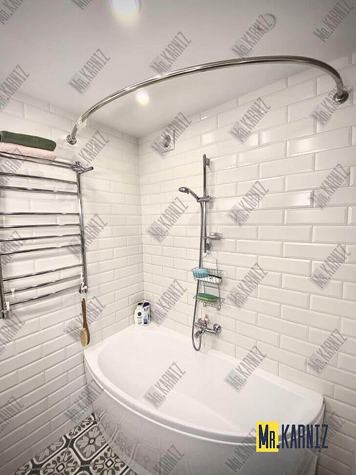 Карниз для ванны 1 MarKa Piccolo 150х75 Усиленный 25 мм MrKARNIZ фото 2