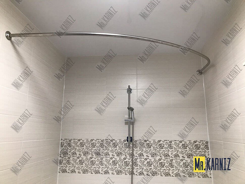 Карниз для ванны Aquatika Альтея 180х120 Усиленный 25 мм MrKARNIZ фото 3