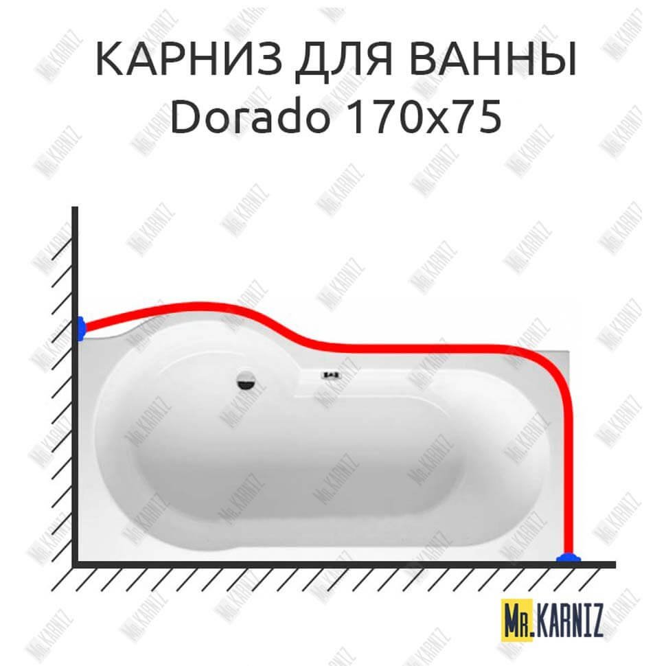 Карниз для ванны Riho Dorado 170х75 Усиленный 20 мм MrKARNIZ Карниз для ванны Riho Dorado 170х75 Усиленный 20 мм MrKARNIZ