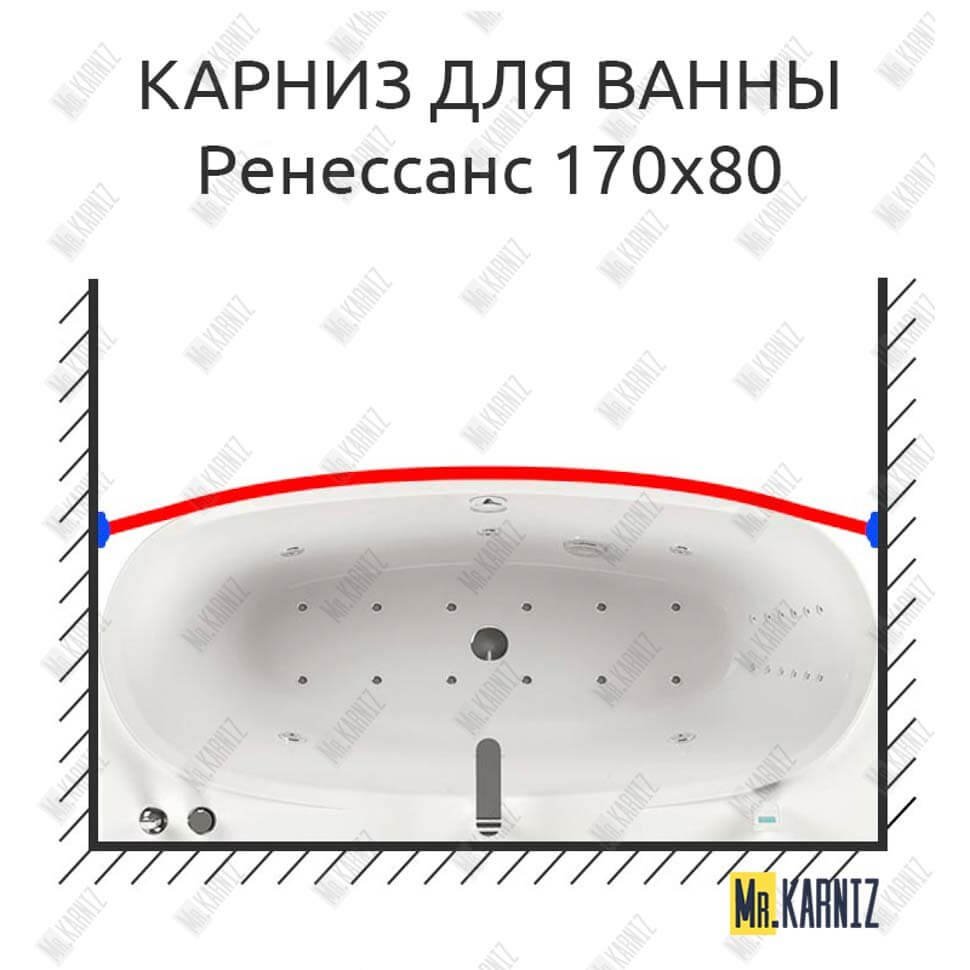 Карниз для ванны Aquatika Ренессанс Передний борт 170х80 Усиленный 20 мм MrKARNIZ Карниз для ванны Aquatika Ренессанс Передний борт 170х80 Усиленный 20 мм MrKARNIZ