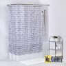 Штора для ванной White Bricks фото 1