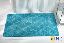 Коврик для ванной ЛАНА бирюзовый
